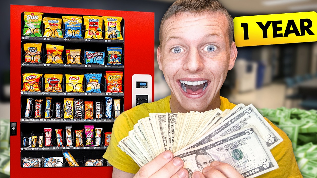 I Bought 3 Vending Machines | 1 Year Results