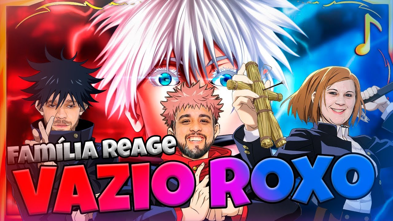 FAMÍLIA REAGE | VAZIO ROXO │ Satoru Gojo (Jujutsu Kaisen) │ TK RAPS #jujutsukaisen