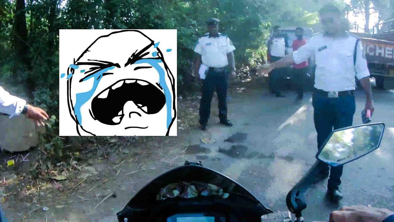 Police caught me :(  | BIKER KID PRITESH VLOGS | GOA |