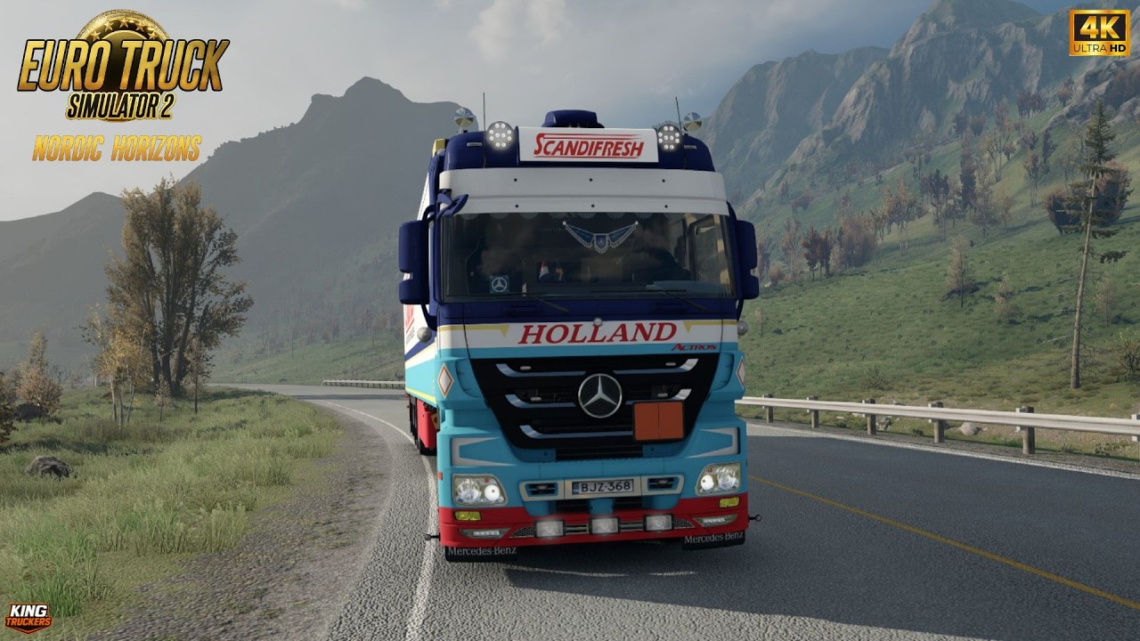 ETS2 | Realistic Driving | Mercedes Actros MP3 1848 | POV 4K ULTRA HD | #est2 1.57