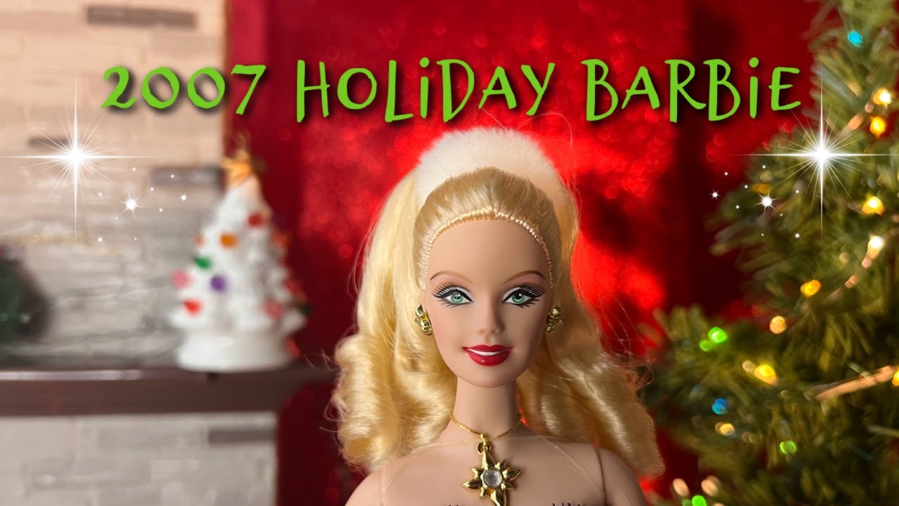 2007 Holiday Barbie - Happy Dollidays Countdown to Christmas! ADULT COLLECTOR