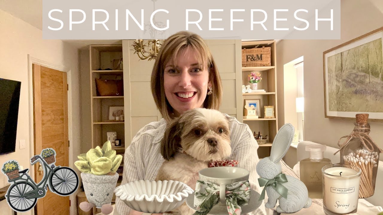 SPRING HOME REFRESH 2025 🌸 Tkmaxx & HomeSense New In Shopping Haul and Bedroom Decor Update