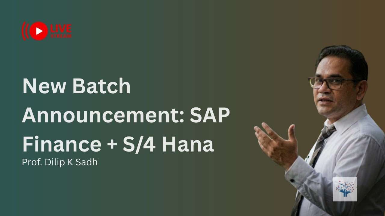 New Batch Announcement: SAP FICO