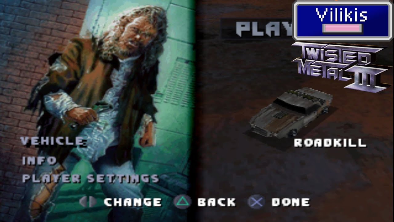 Twisted Metal III - Roadkill Tournament