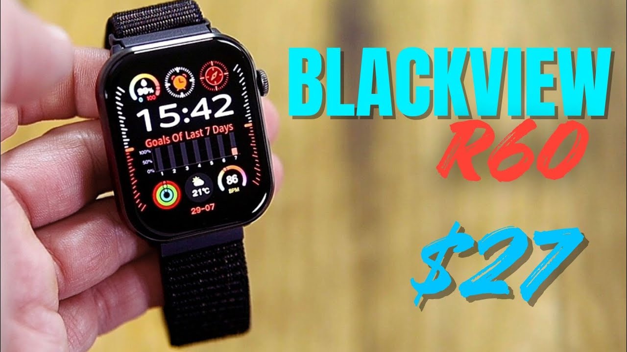 I Can’t Believe This $25 Smartwatch Has AMOLED & Bluetooth Calling! BLACKVIEW R60