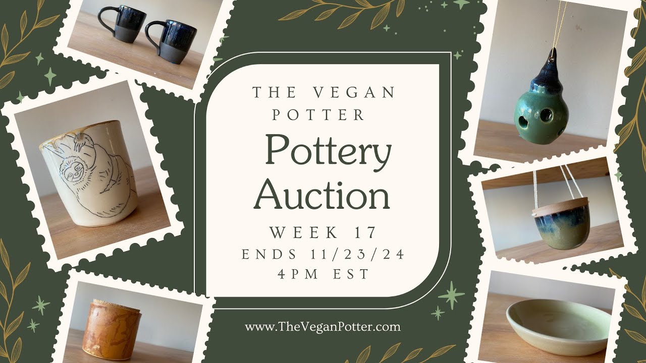 BIDDING CLOSED: Online Pottery Auction Comment to Bid