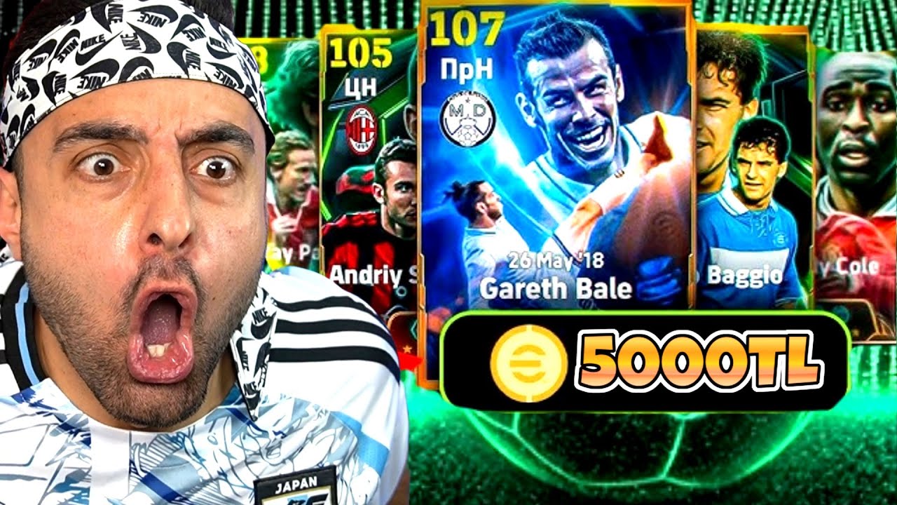 REKOR TAM 6 TANE EFSANE ÇIKTI 😱 5000 TL ! EFOOTBALL 2025 TOP AÇILIMI !