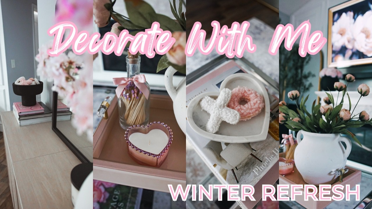 Romanticizing My Home For Love Month | Cleaning & Resetting🤍 Cozy Refresh