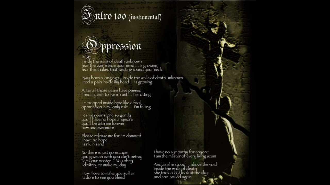 Clover Haze - Memories... Faded (2003) - 02 Oppression