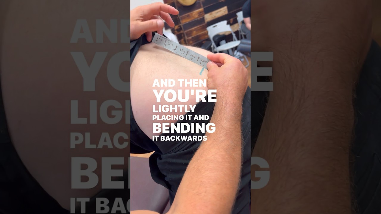 The best test for chronic low back pain & lumbar flexibility