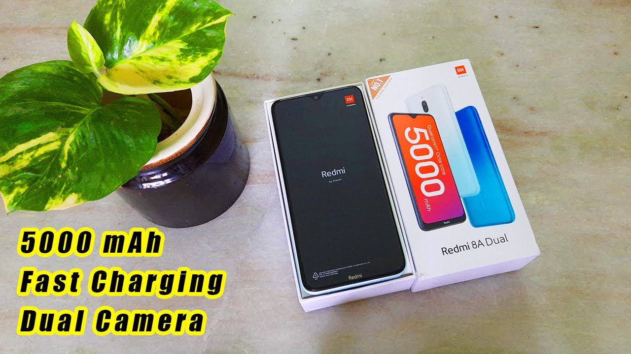 Redmi 8A Dual Unboxing | Redmi 8A Dual (Sky White, 2GB RAM, 32GB Storage)