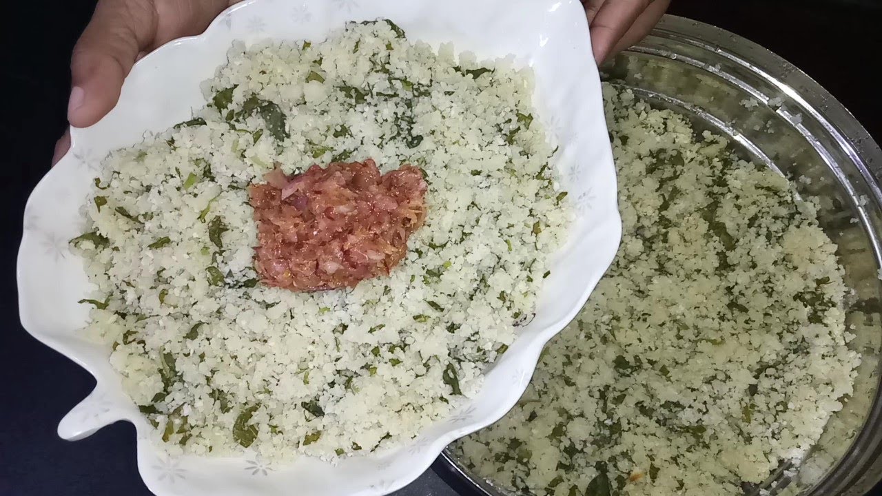 Keerai Puttu 😋 Healthy Keerai Puttu Recipe 🤩 Puttu Recipe in Tamil 😍Keerai Puttu by funfetti Kitchen