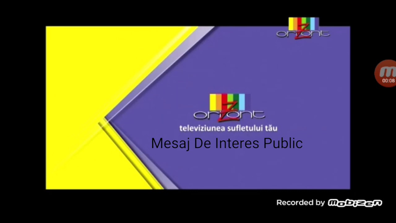 Orizont TV Mesaj De Interes Public Ident 2012