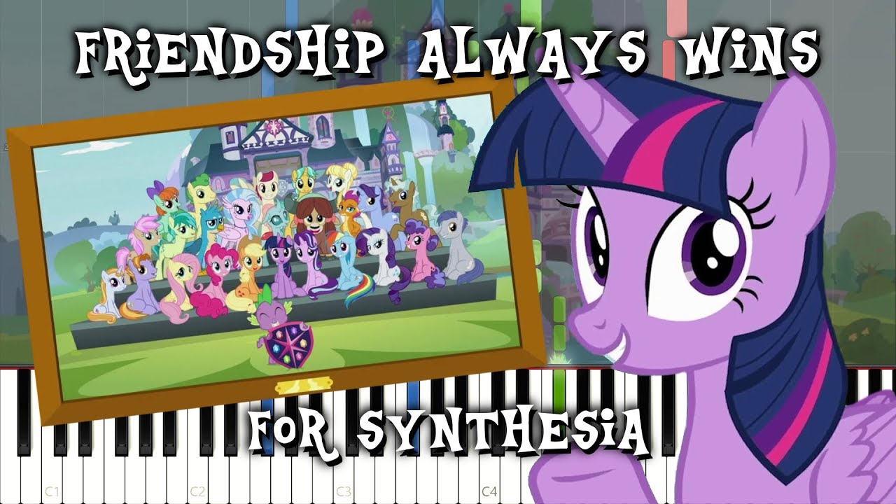 MLP - Friendship Always Wins for Synthesia [Piano Cover]