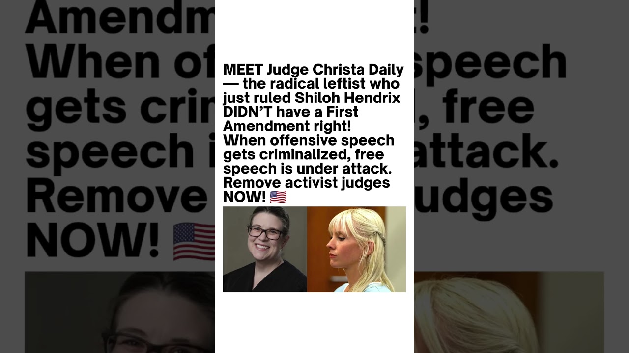 Judge Christa Daily's Ruling Sparks Free Speech Debate ⚖️