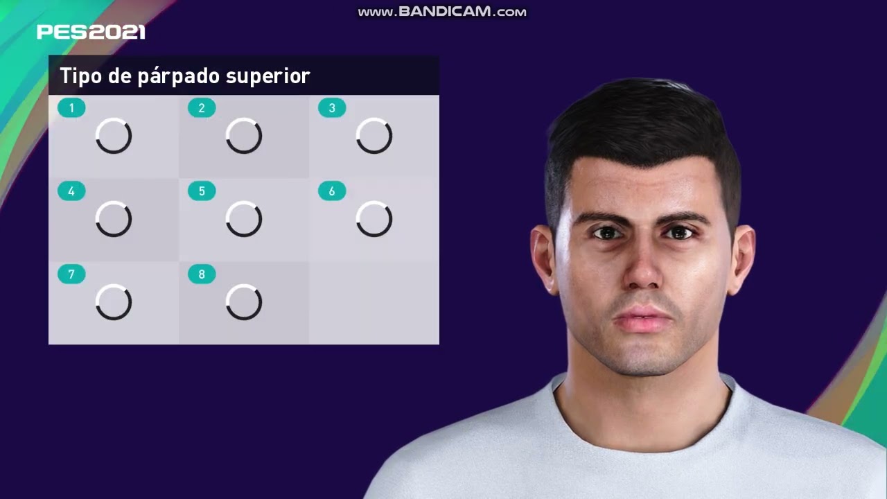 como cear a RODRI para pes 2021 | how to create RODRI pes 2021 | tutorial | | face + stats |