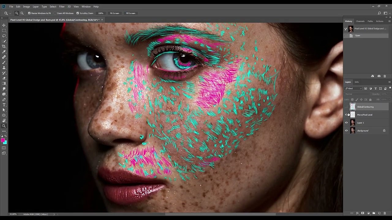 Photoshop Retouching Masterclass | Micro & Macro Dodge and Burn