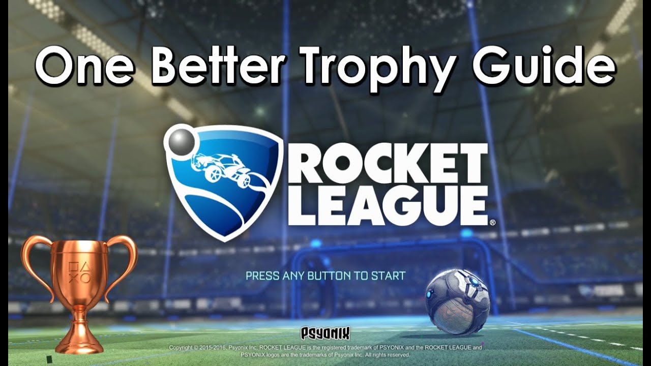 Rocket League — руководство/обучение «One Better» (PS4/XB1/ПК)