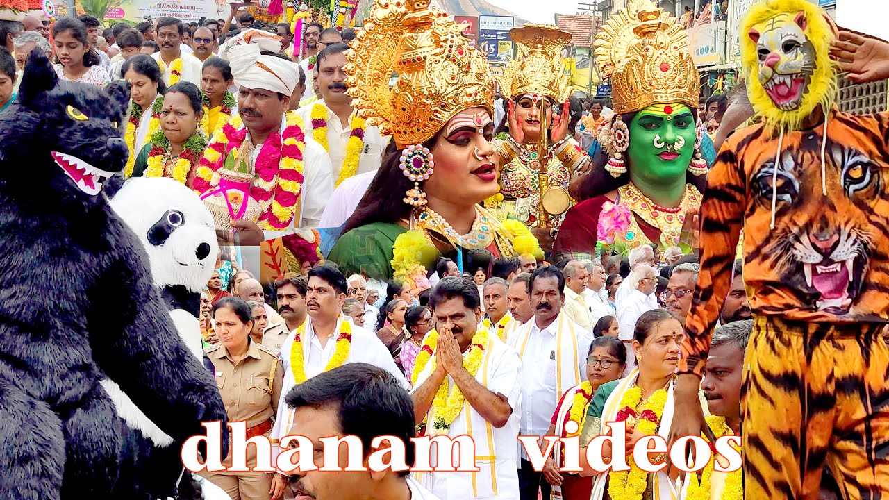 திருச்செங்கோடு அர்த்தநாரீஸ்வரர் புதிய தேர் வெள்ளோட்டம் | arthanareeswarar puthiya ther vellottam