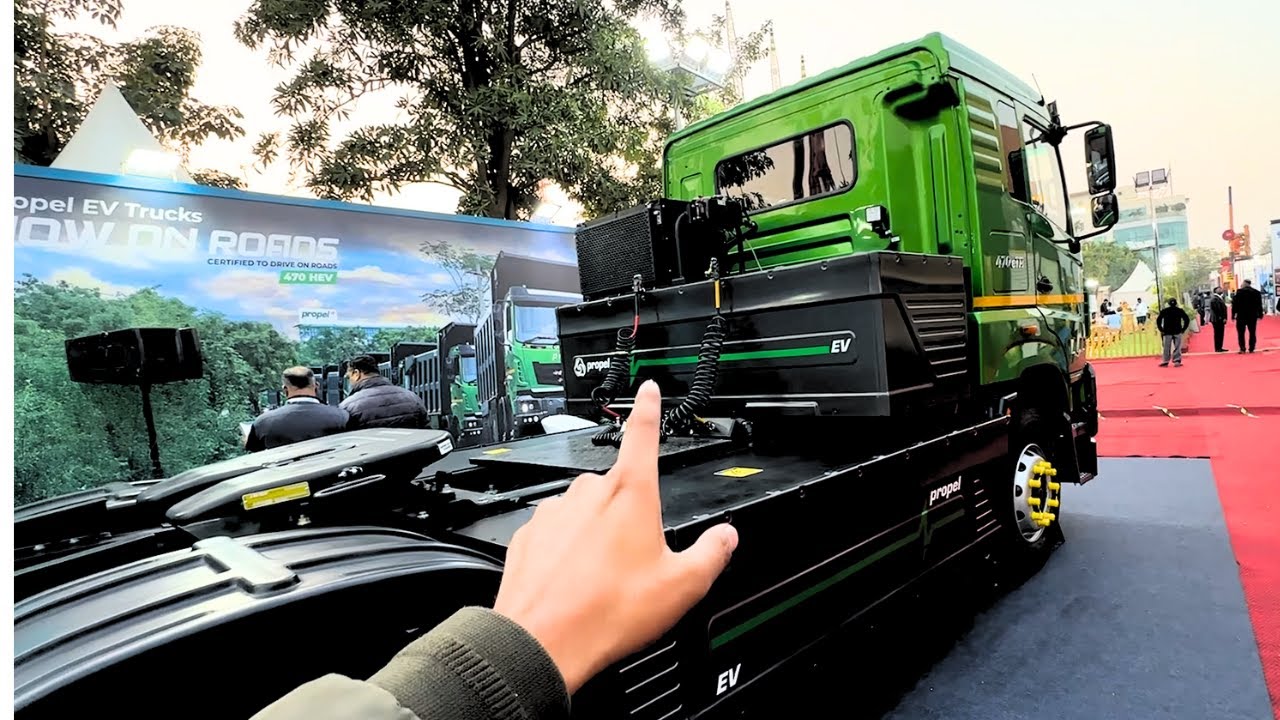 Propel EV Truck walkaround | Electric Truck in India 🇮🇳🔋 | Range - Payload - Price - Specifications