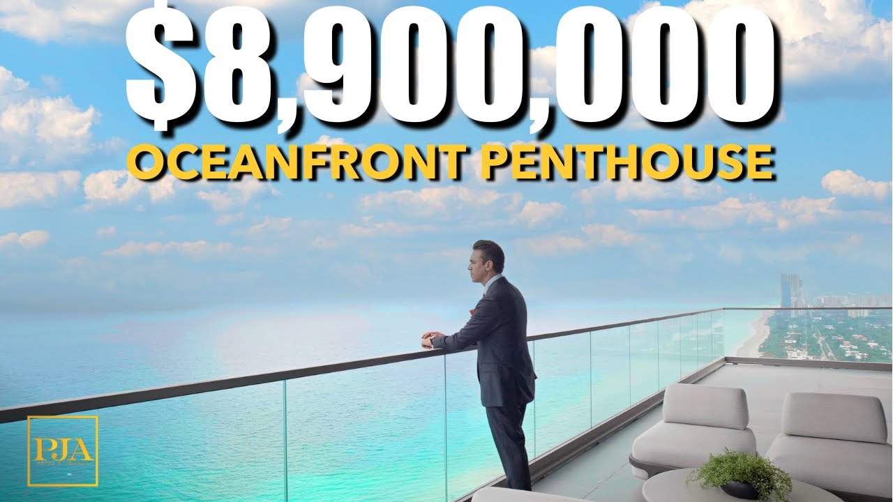 Tour a $9 Million Dollar | Oceanfront Florida Penthouse | Peter J Ancona