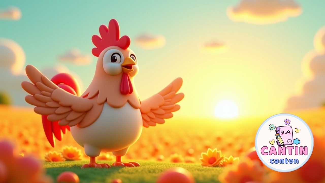 🌞🐓 Galo Kikirikí | Canções Infantis da Fazenda 🎶🌾