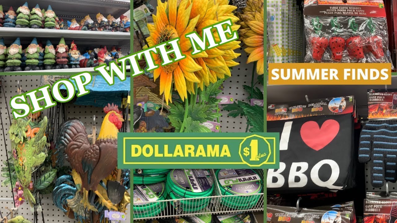 *NEW*DOLLARAMA SUMMER GARDEN 2020 HAUL |NEW FINDS |CANADA DOLLAR STORE TOUR| WHATS NEW|SHOP WITH ME