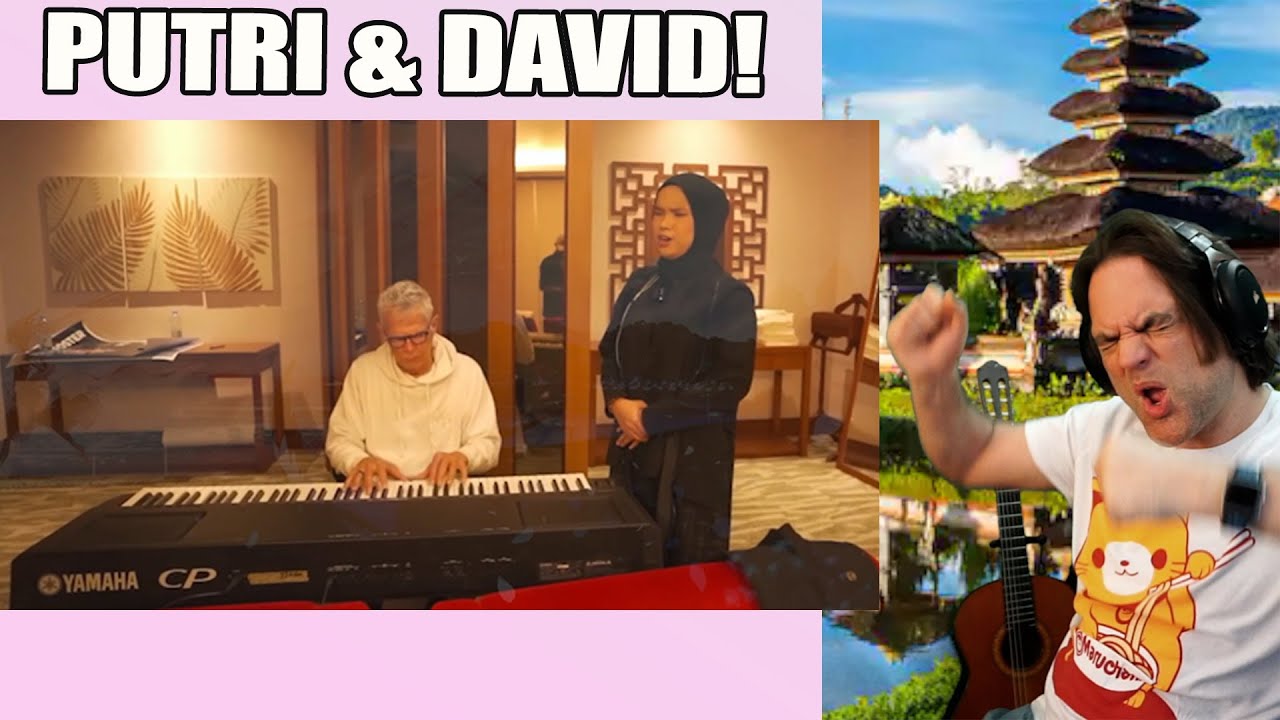 ASIKNYA LATIHAN BERSAMA DAVID FOSTER - PUTRI ARIANI REACTION