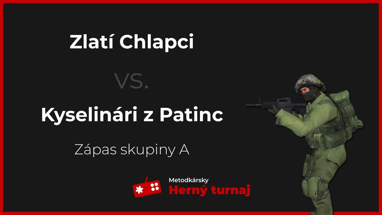 Zlat&iacute; Chlapci vs. Kyselin&aacute;ri z Patinc | Skupina A | Metodk&aacute;rsky hern&yacute; turnaj