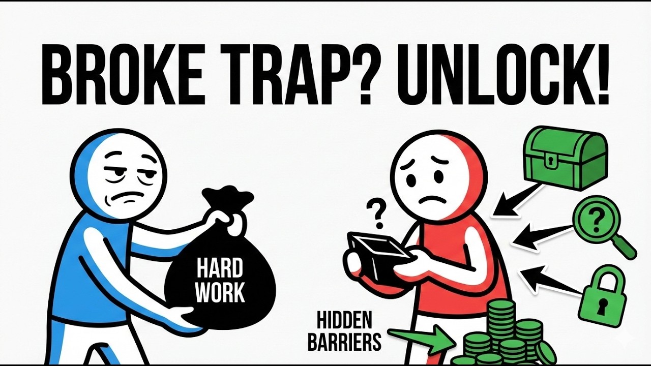Working Hard But Still Broke? Here’s the Real Reason | Investing | PassiveIncome | PersonalFinance .