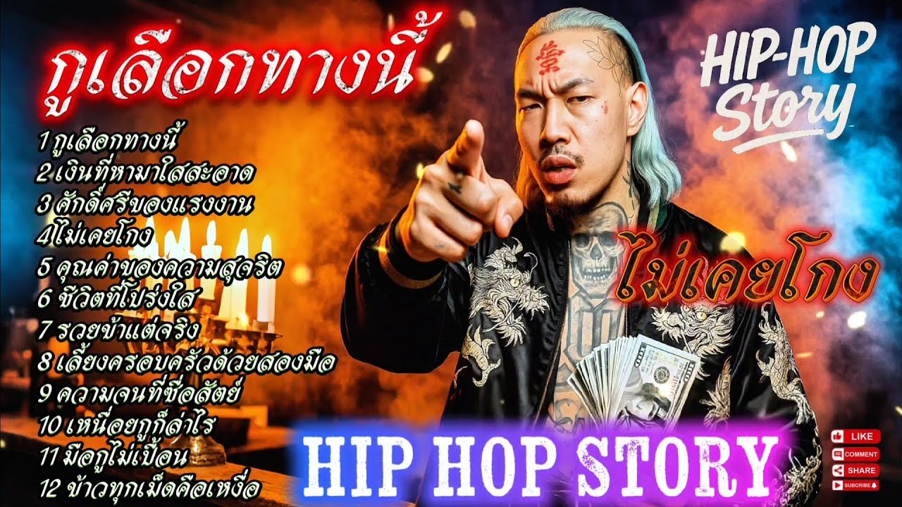 กูเลือกทางนี้ - ไม่เคยโกง 🫵✋️🔥🔥รวมเพลงแร็พฮิปฮอป🔥 #SadRap #HipHopอกหัก #Rapซึ้งกินใจ #rap #hiphop