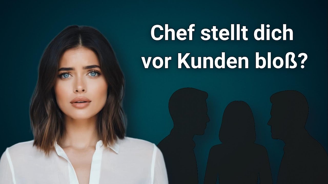 Du fühlst dich öffentlich entwertet.