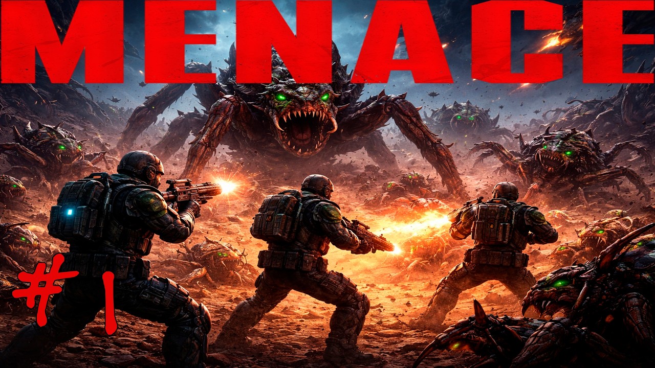 Menace #1 — Первый контакт с жуками