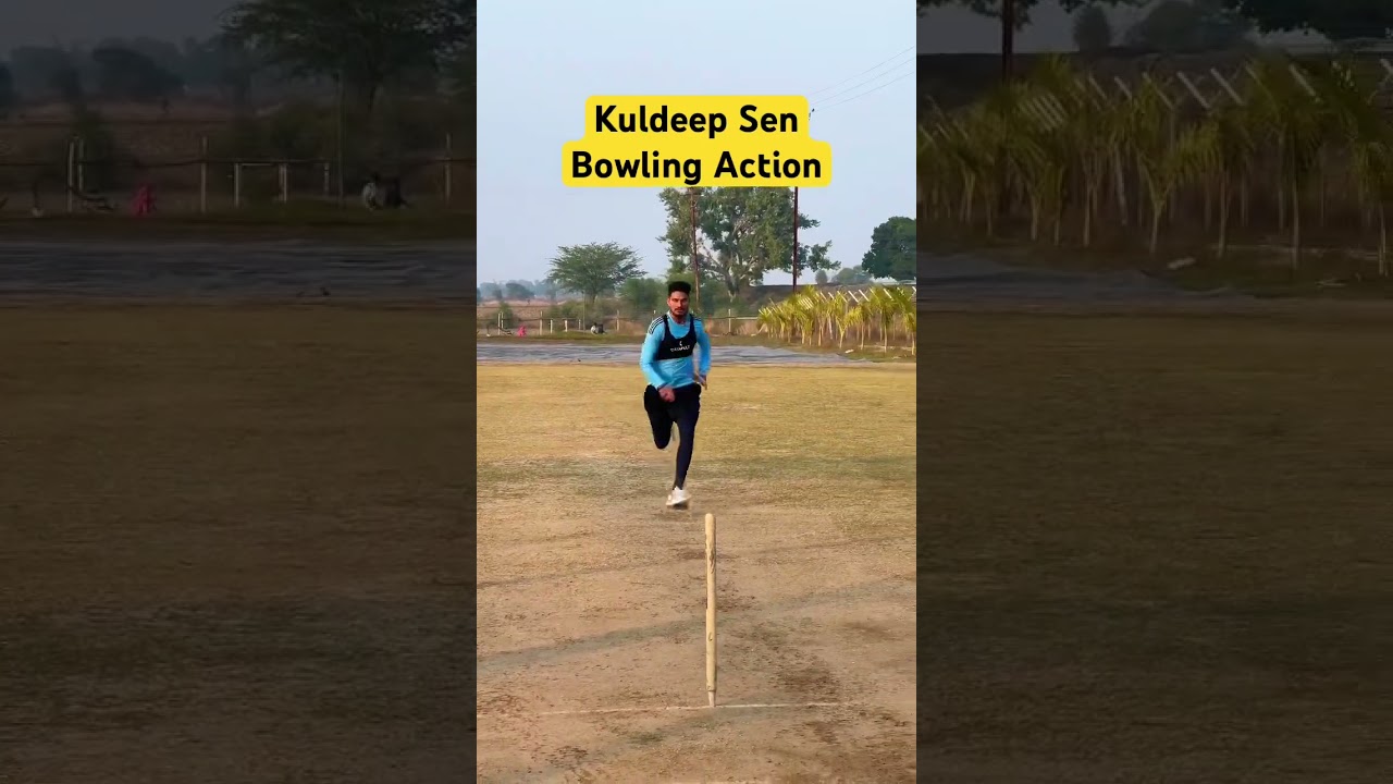 Rajasthan Royal Pacer Kuldeep Sen Bowling Action #allaboutcricket #bowling #pacebowling
