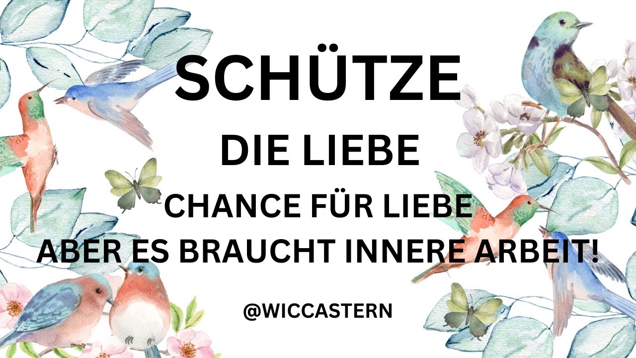 SCHÜTZE Tarot | DIE LIEBE | GROSSE CHANCE, ABER ES BRAUCHT INNERE ARBEIT!