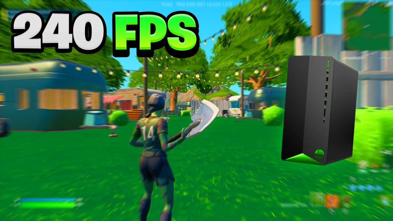 GTX 1660 SUPER + i5 10400F Fortnite Creative Chapter 4 Performance Mode (240 FPS CAP)