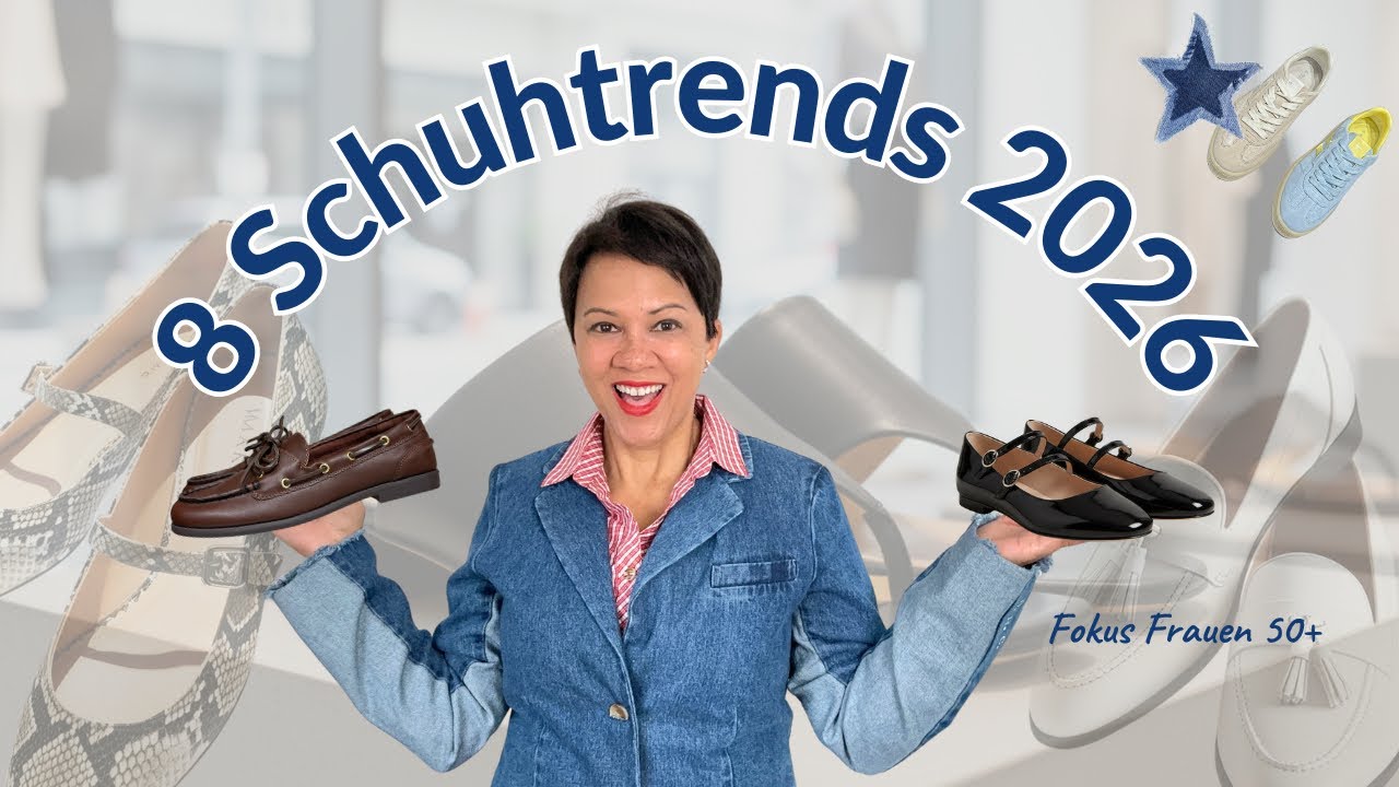 Schuhtrends 2026: Diese 8 Modelle tragen wir im Frühjahr & Sommer (Stilvoll & Bequem)💕