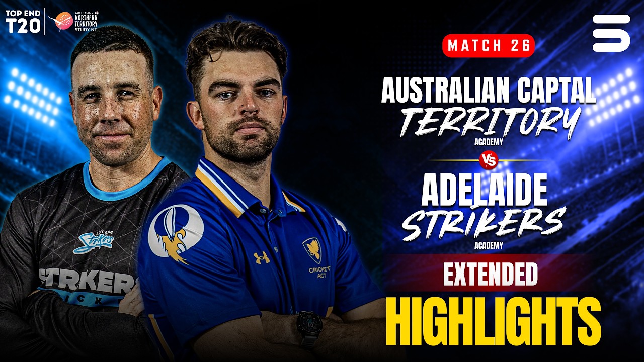 Full Match Highlights | ACT Comets vs Adelaide Strikers | Match 26 | Top End T20 2026 | ZP1H