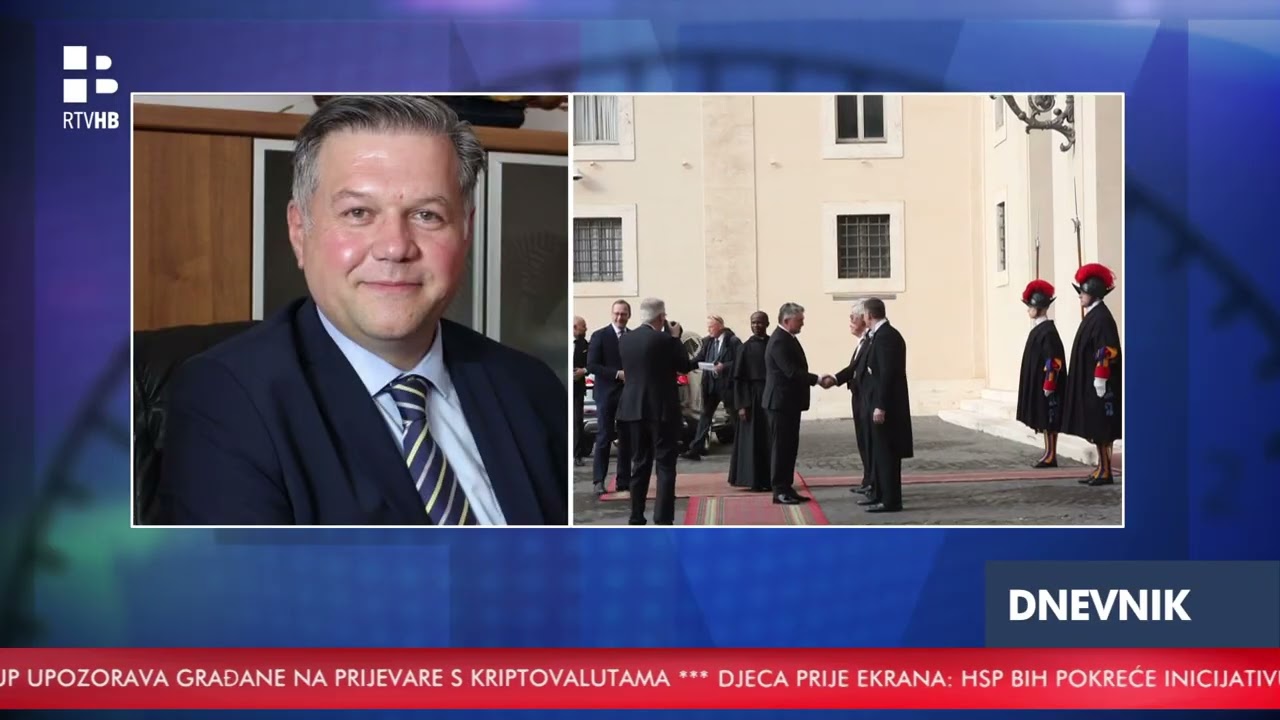 RTV HB | Sveta stolica naglasila jednakopravnost naroda, u Predsjedništvu ni glasa o tome