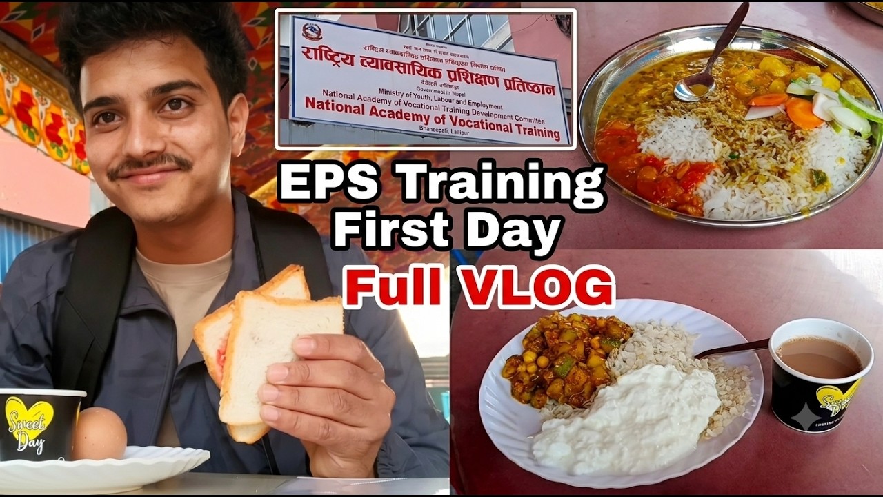 EPS TRAINING FIRST DAY FULL VLOG 🇰🇷&hearts;️
