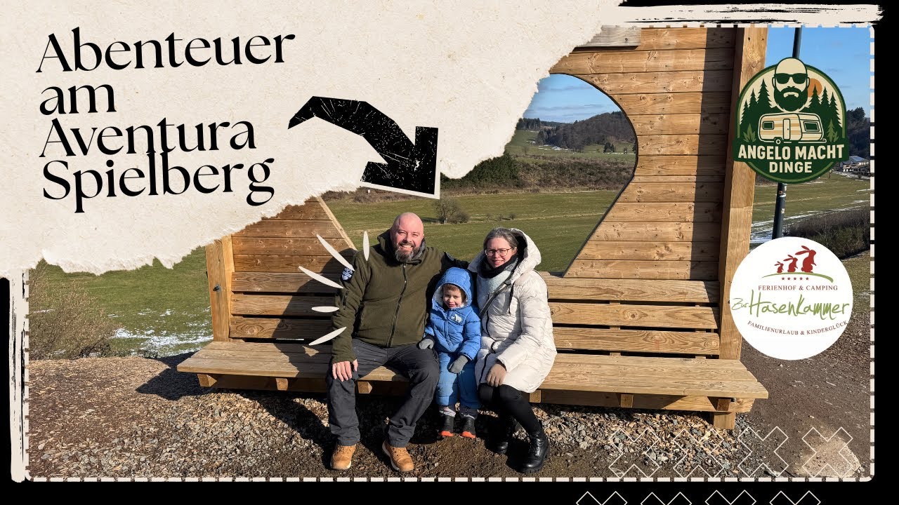 Wintercamping im Ferienpark Hasenkammer – Teil 2: Abenteuer am Aventura Spielberg