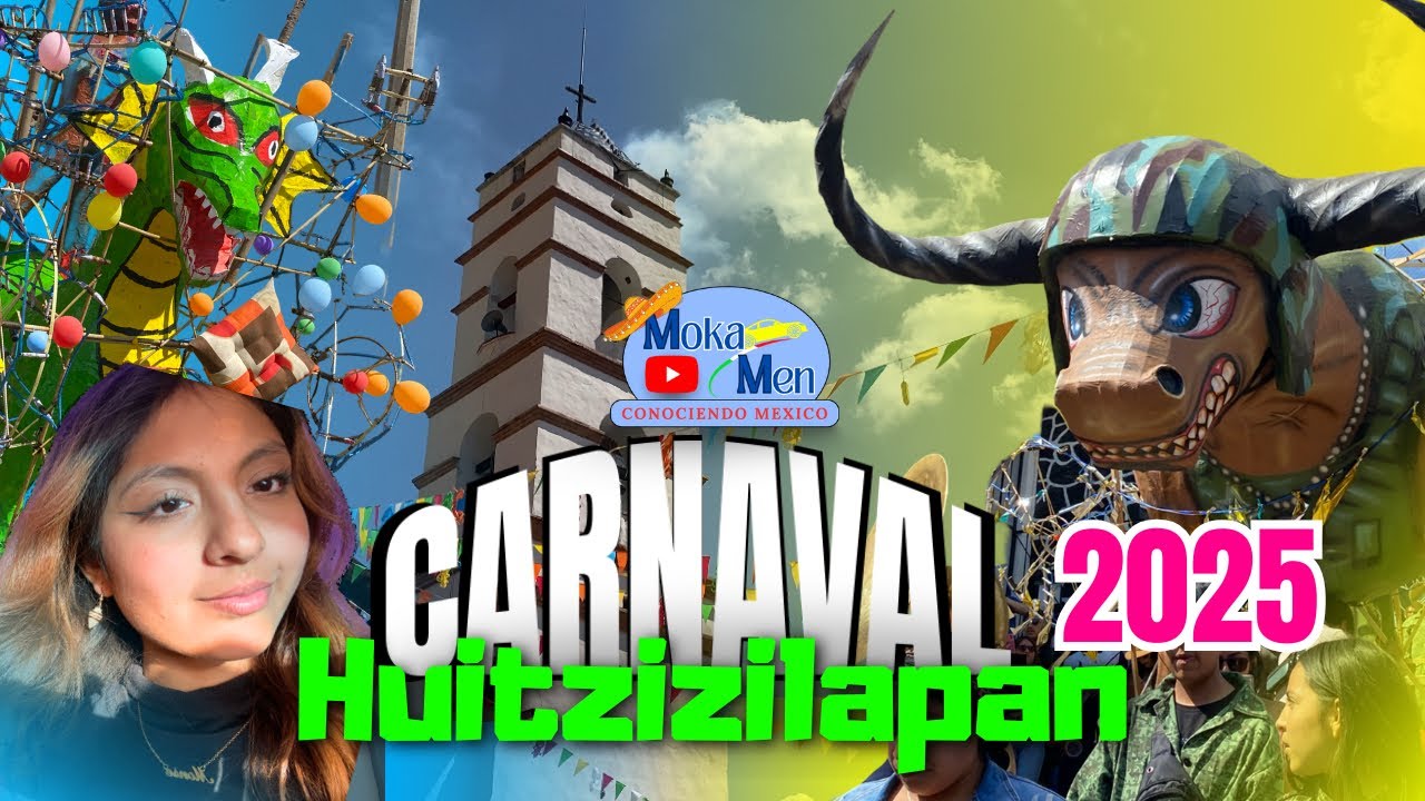 Carnaval Huitzizilapan 2025 /Toros Monumentales |Moka Men|