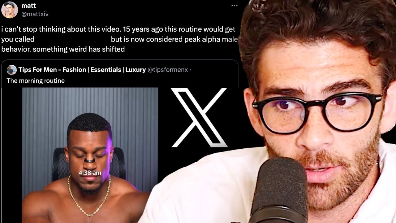 Twitter's Reaction To Alpha Male Morning Routine's | HasanAbi Reacts