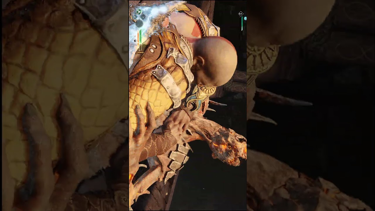 kratos aura against the enemies #kratosrage #gaming #bestps5game