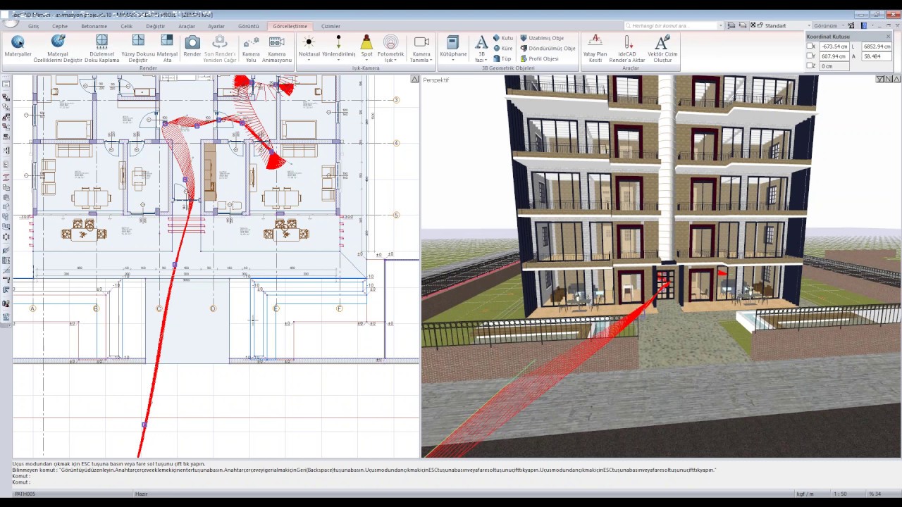 Animasyon | Mimarlık i&ccedil;in BIM | ideCAD Mimari