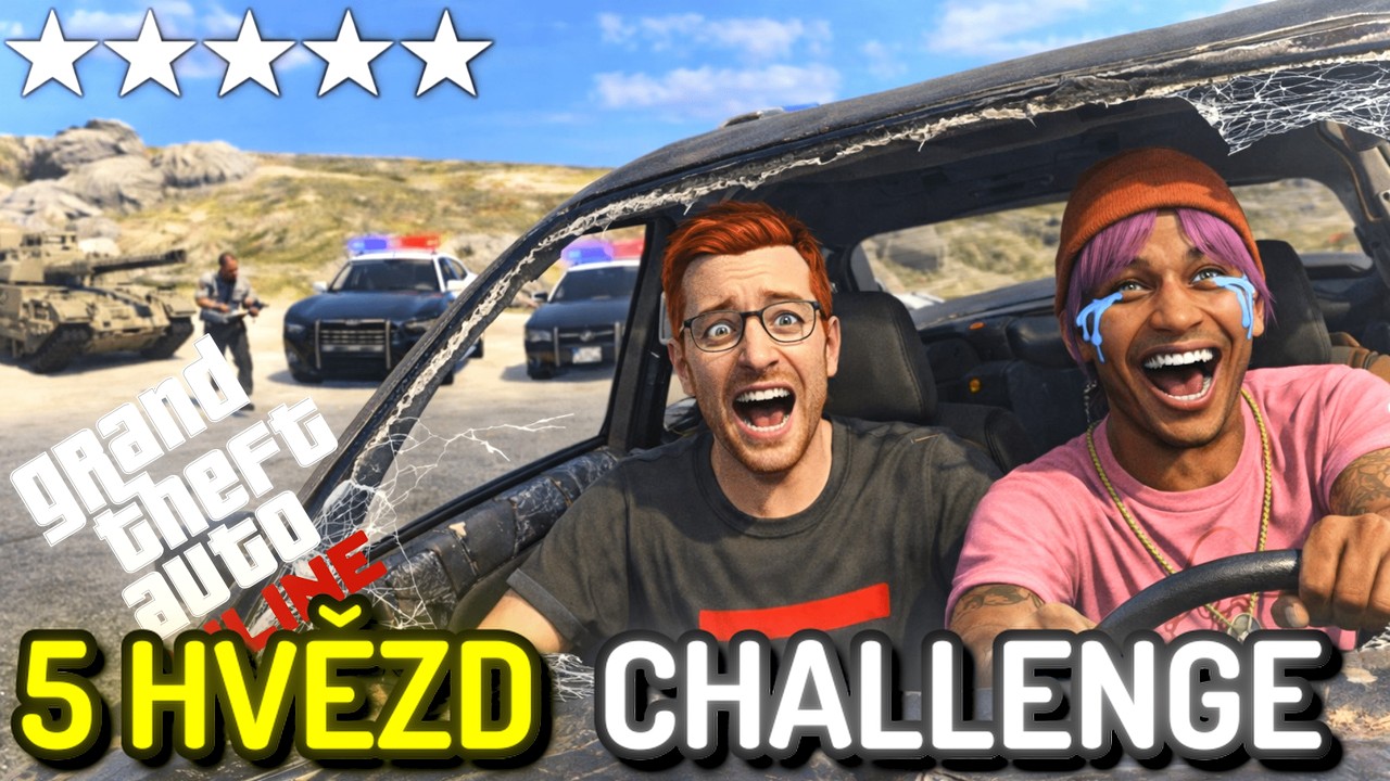 NEJTĚŽŠÍ CHALLENGE V GTA 5?! 😧