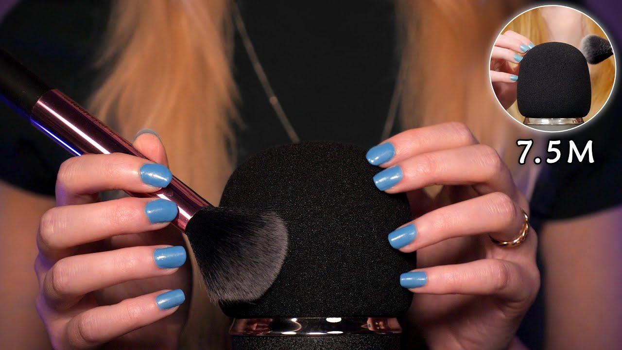 ASMR Microphone Brushing, Scratching Assortment | Recreating My Most Viewed Video