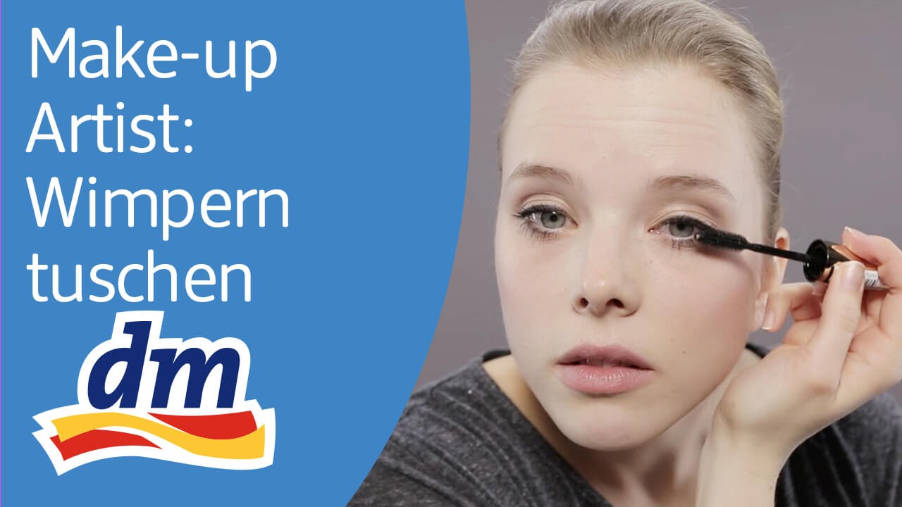 Mit Mascara die Wimpern richtig tuschen – der Make-up Artist zeigt, wie`s geht