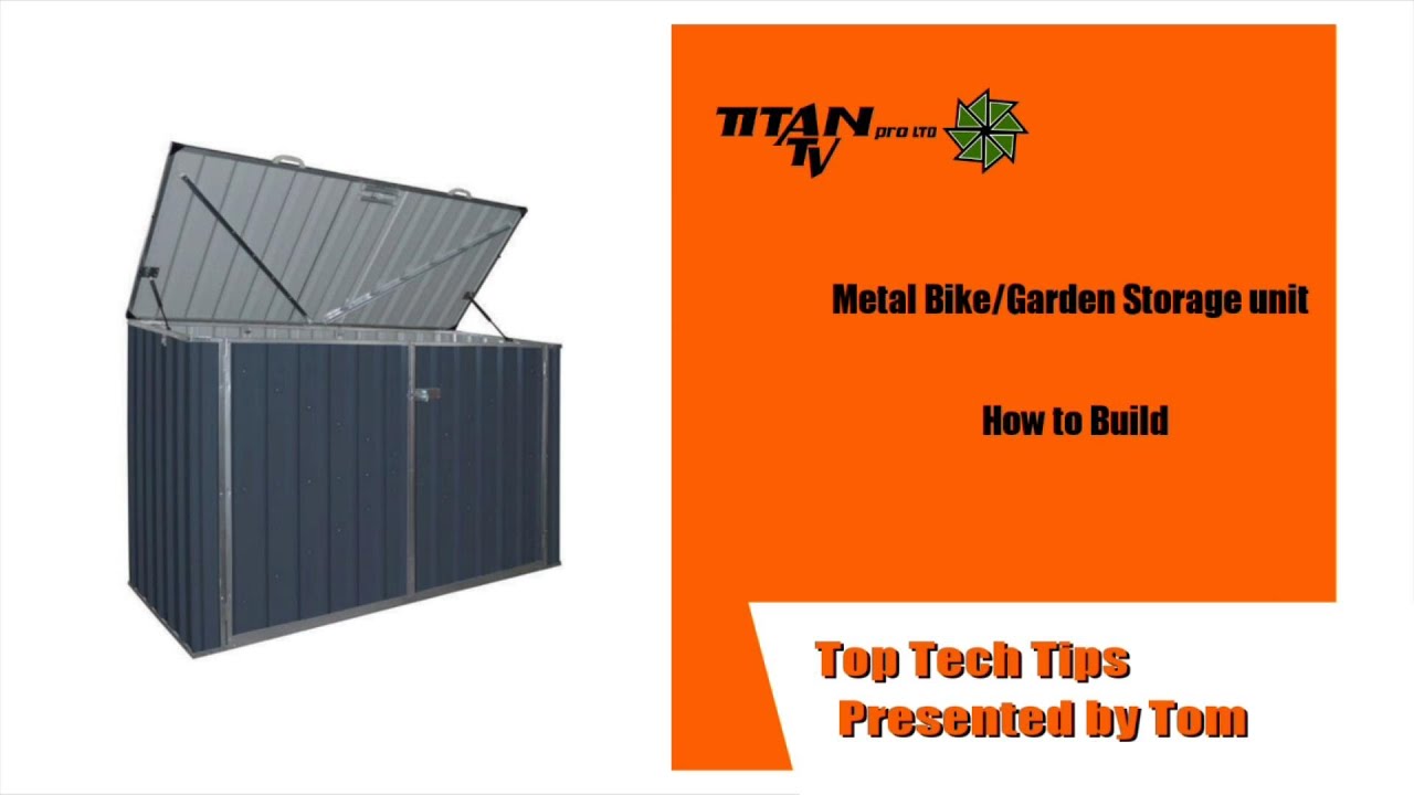 Bike Shed Build Overview - How-To from Titan Pro
