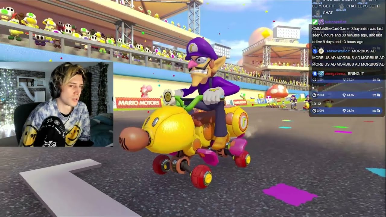 XQC CRUSHES BELIEVERS IN MARIO KART